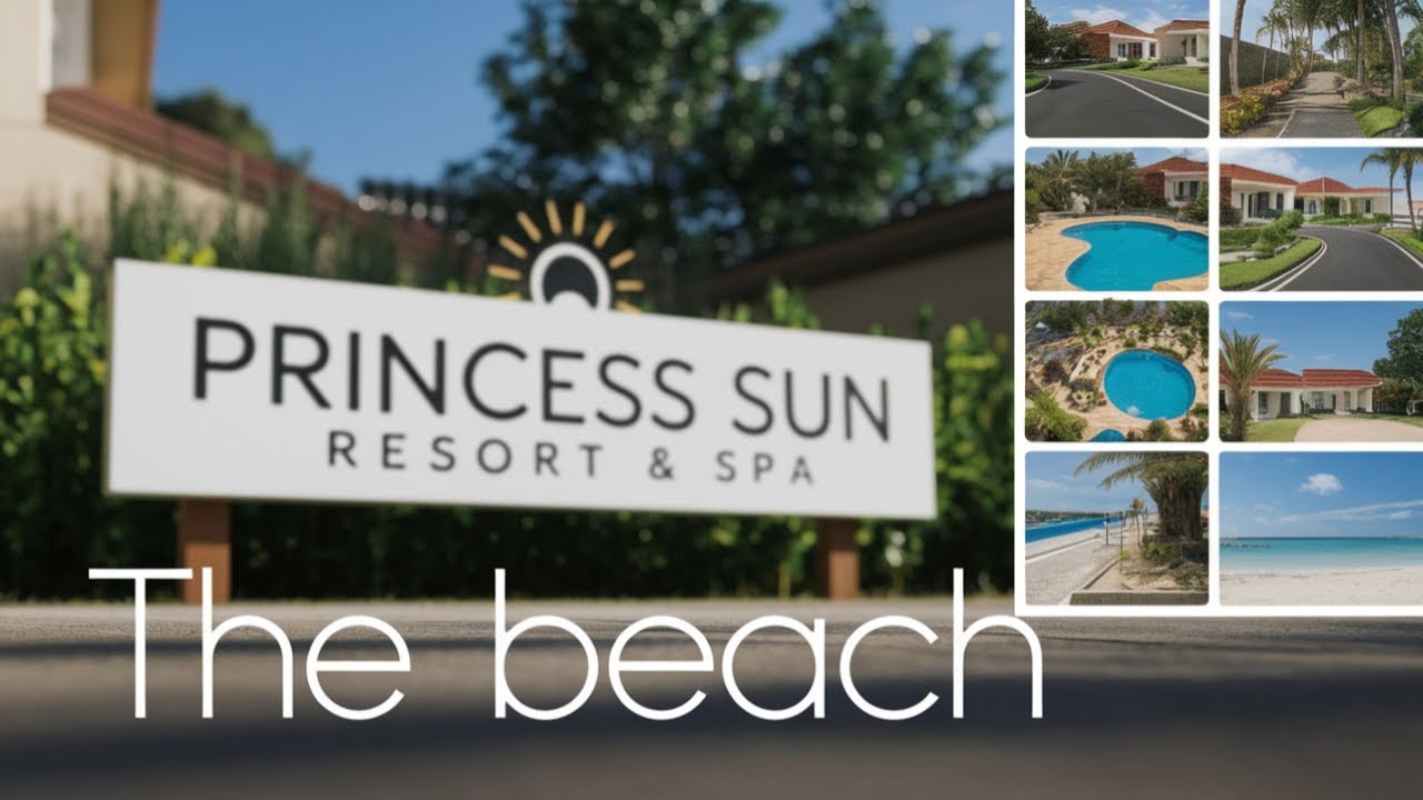 Princess Sun Hotel & Spa early in the morning to show the stunning hotel.