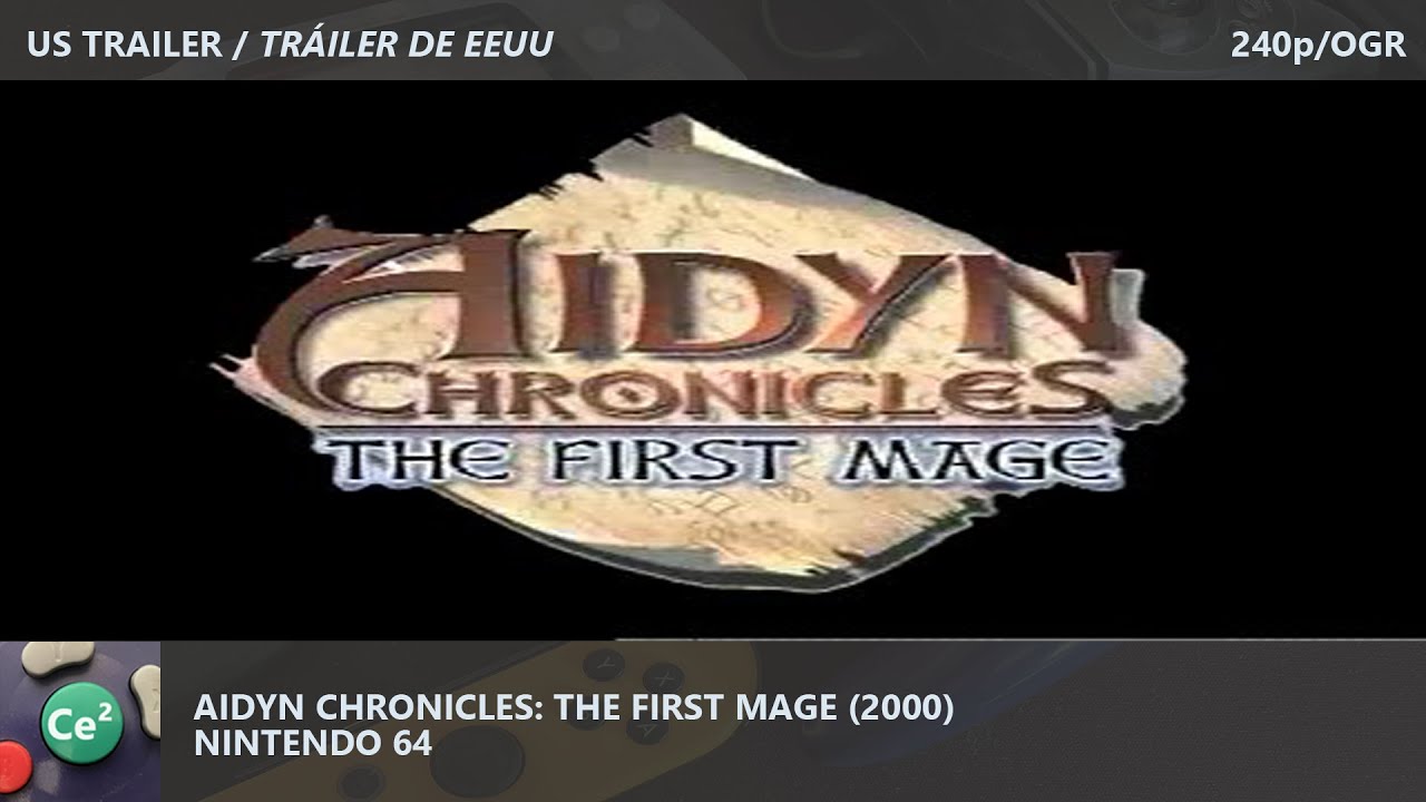 Aidyn Chronicles: The First Mage | N64 | 2000 | Video Game US Trailer | LQ/OGR