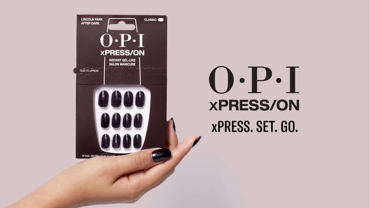 OPI xPRESS/ON Press On Nails Tutorial
