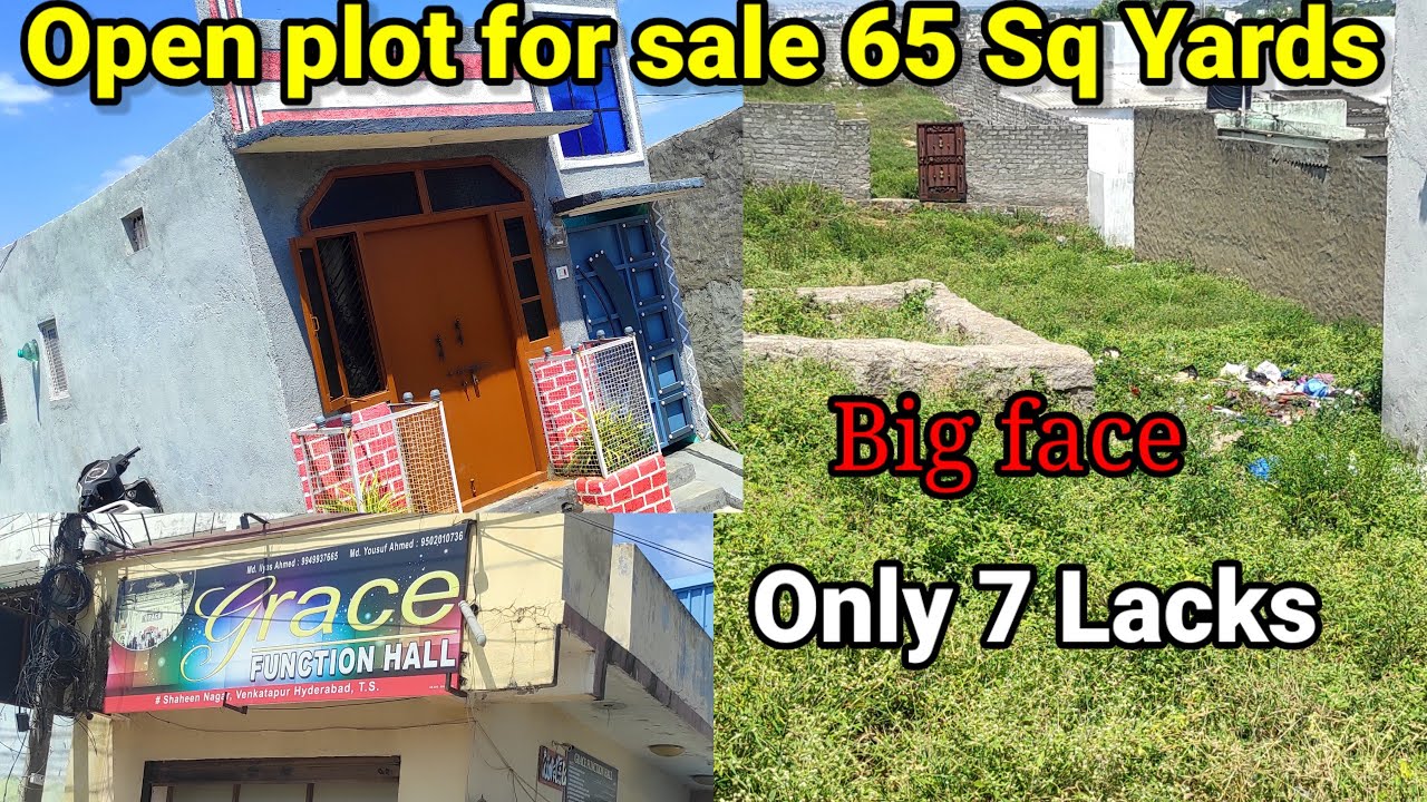 ☎️8801850973))) 65 Sq Yards Open Plot For Sale Shaheen Nagar Allen Hills Price Only 7 Lacks