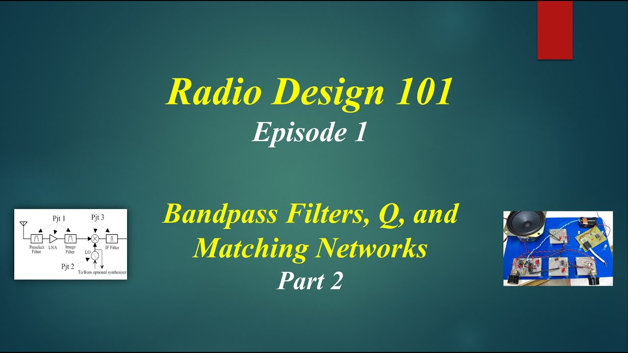 Radio Design 101 - Episode 1 - Transceivers and Filters - Part 2