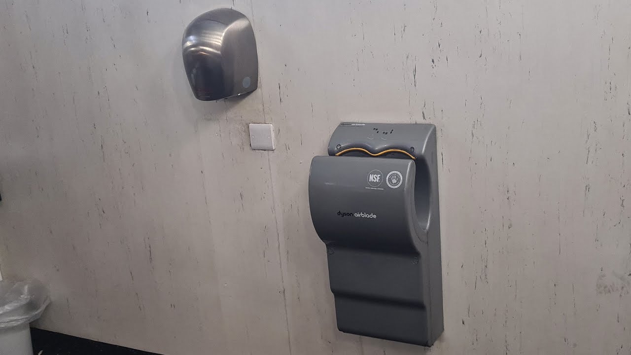 2021 PHS Warner Howard Airforce & Dyson Airblade AB03 | Public Toilets | Cheadle, UK