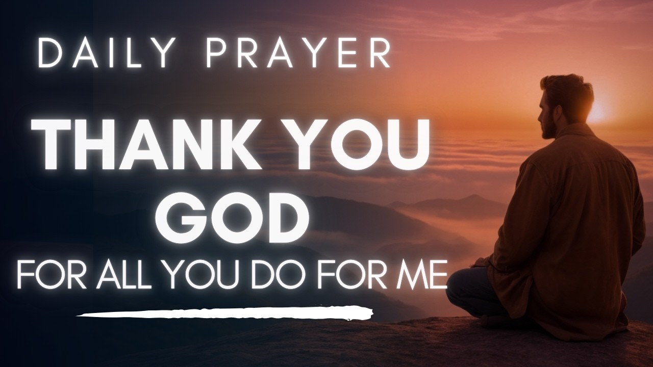 Let's Thank God Before Anything Else | Morning Gratitude Prayer