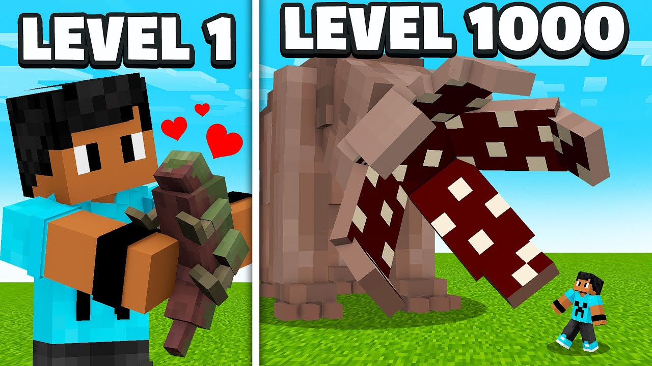 ADOTEI E EVOLUI UM DEMOGORGON NO MINECRAFT