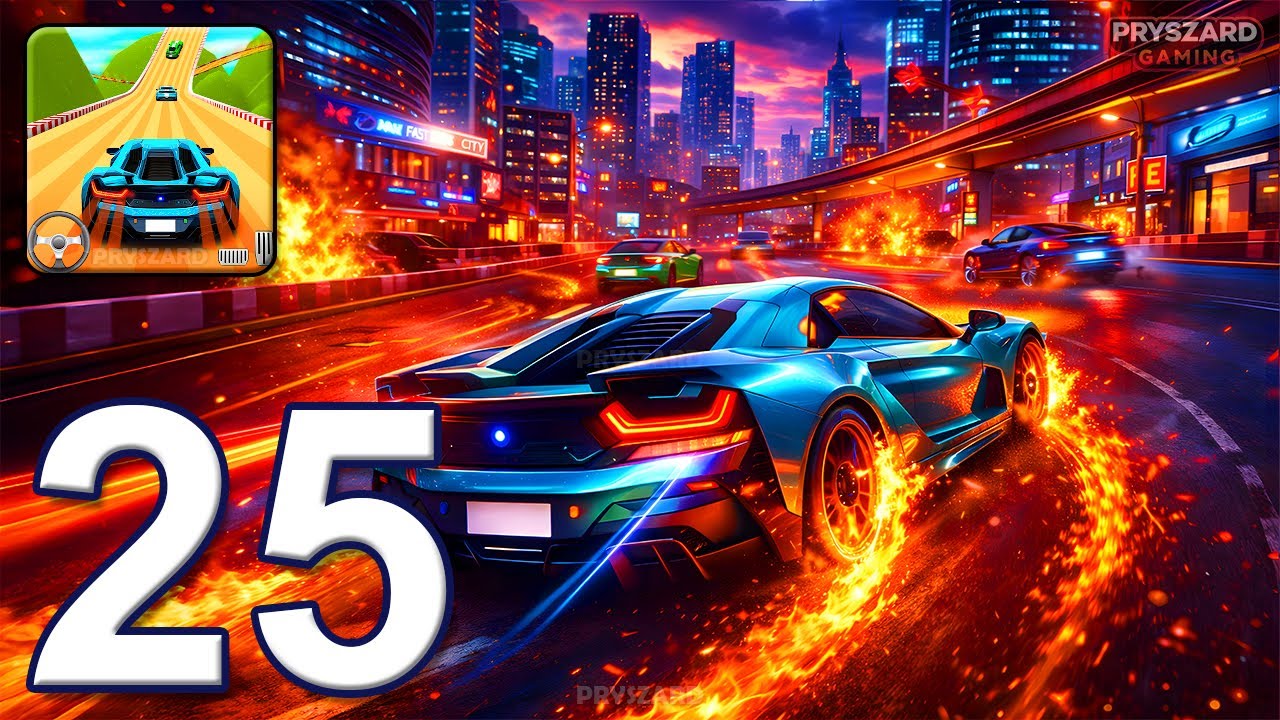 Car Race - Gameplay Walkthrough Part 25 - Level 33-45 Race Master Car Racing (iOS, Android)