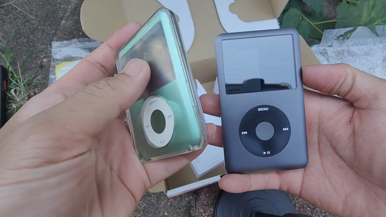 Mở hộp Ipod Classic 7 gần như mới tại Nhật Bản.