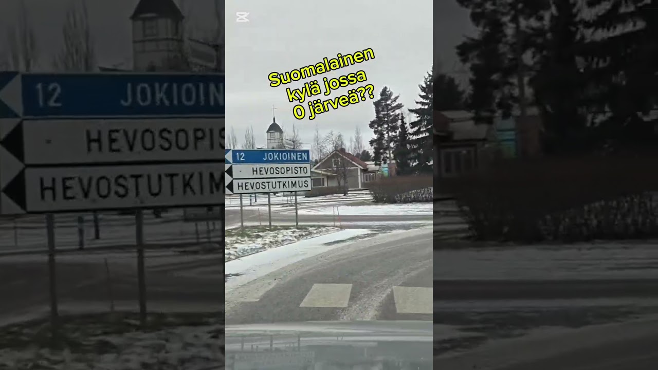 Suomessa kylä missä ei oo järveä,onko mahdollista #mysteerikylä #hevonen #phroast #kantahame #järvi 