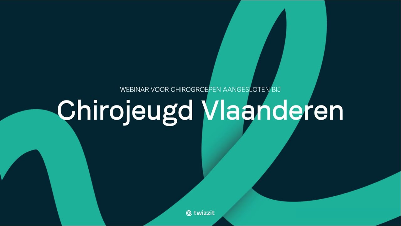 Chirojeugd Vlaanderen webinar: Go Live