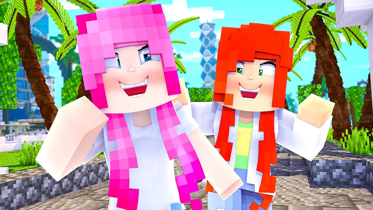 «Эш берёт меня в отпуск!!» | Minecraft Roomies — Minecraft Roleplay