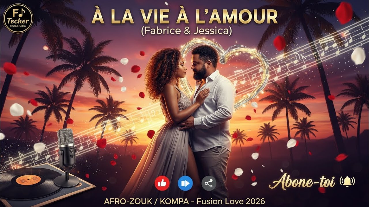 À LA VIE, À L’AMOUR 💖 | Zouk Afro Kompa Club Tropical | Amour Fou & Fusion Nouveauté 2026