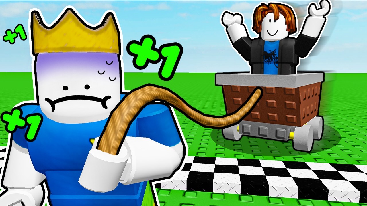Every Second +1 Strength to Pull Friends in Roblox...