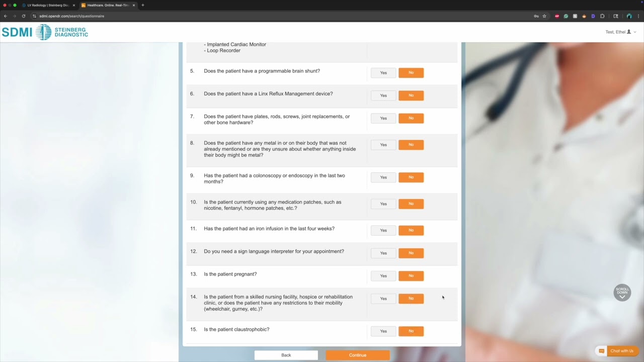 SDMI Patient Portal Tutorial: How To Schedule An Appointment | Steinberg Diagnostic Medical Imaging