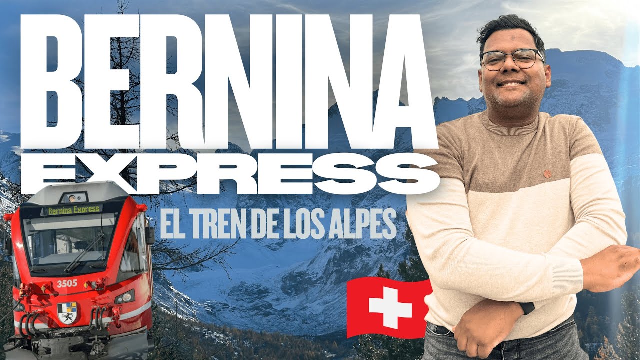 EL SECRETO MEJOR GUARDADO de los ALPES: Viaje de Milán a St. Moritz en el Bernina Express