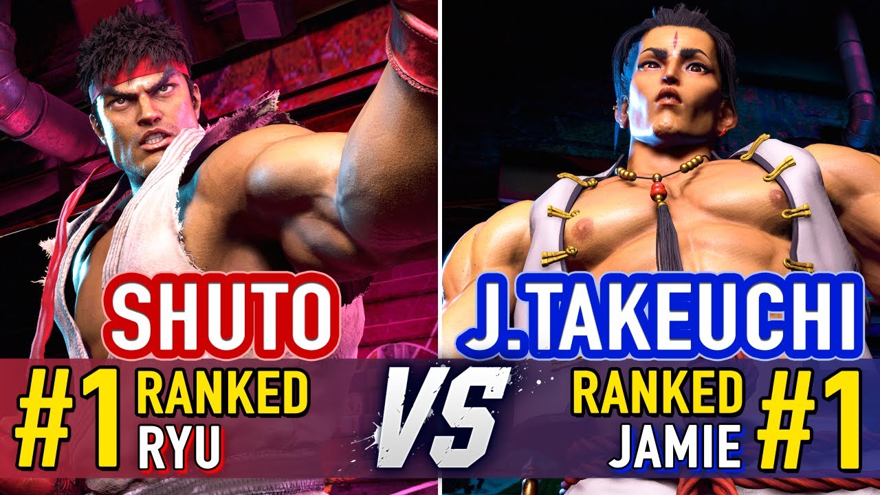 SF6 🤜 Shuto (#1 Ranked Ryu) vs John Takeuchi (#1 Ranked Jamie) 🤛 SF6 High Level Gameplay