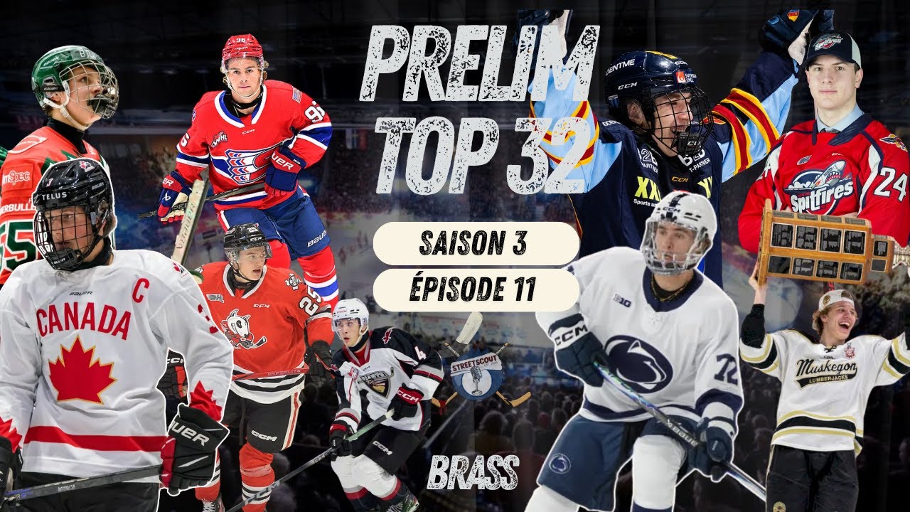 TOP 32 PRÉLIMINAIRE | REPÊCHAGE 2026 DE LA NHL | BRASS | S.3 ÉP.11
