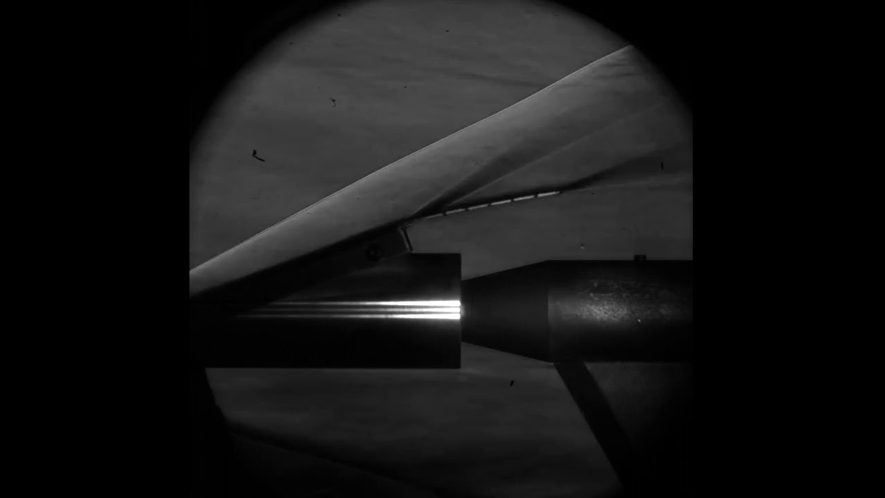 hypersonic fluid-structural interaction of a cantilevered plate at Mach 5.8