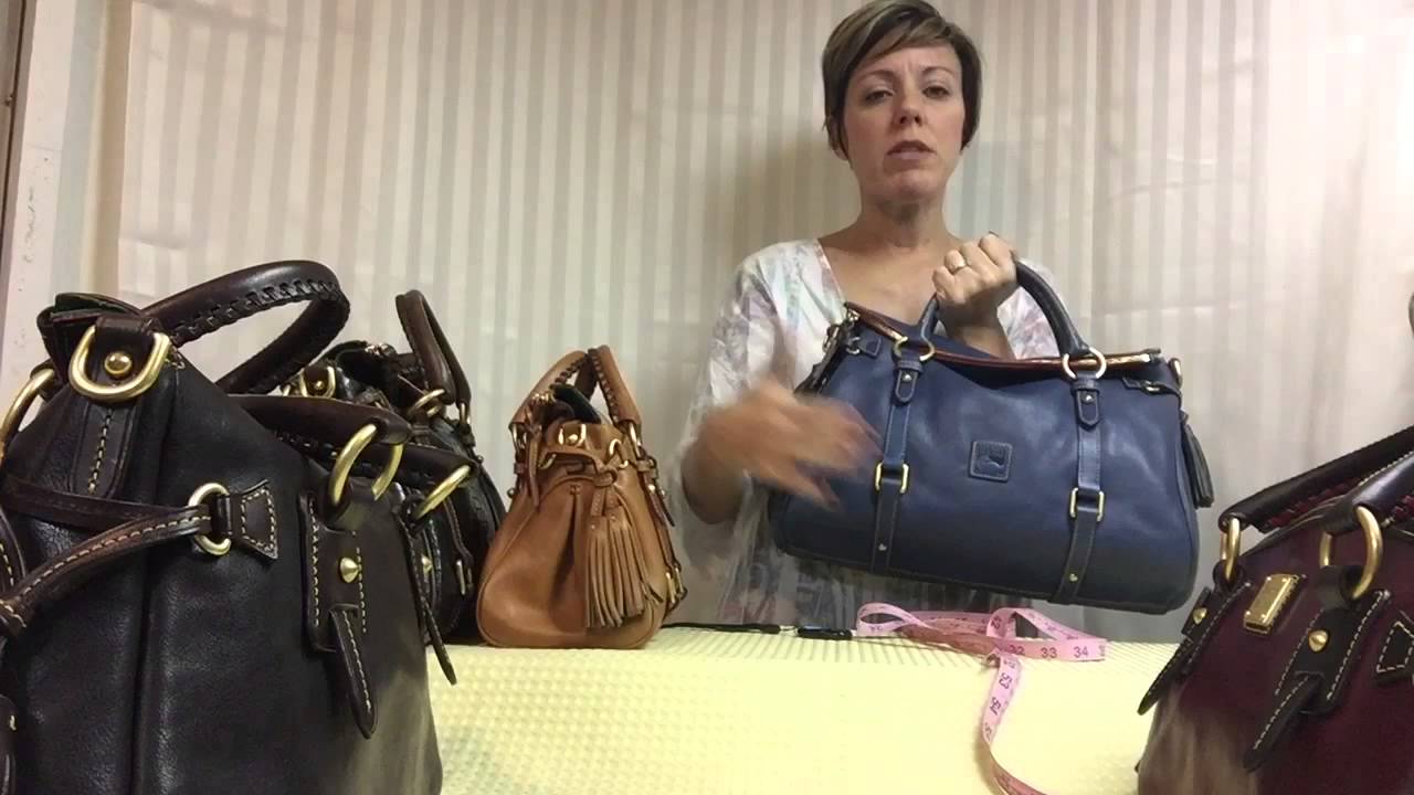 Dooney and Bourke Comparison - Florentine Mini Small and Large Satchels and Stanwich