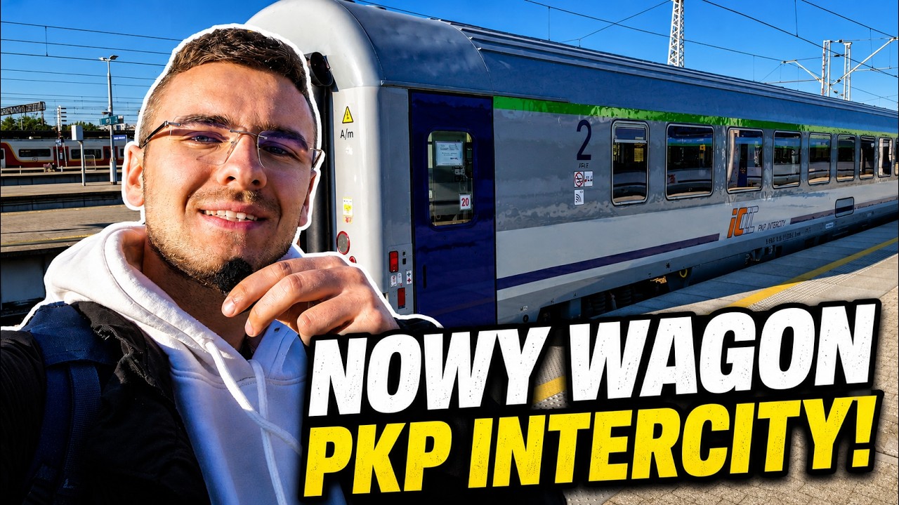 NOWY (stary) WAGON PKP INTERCITY! *Niemiec PŁAKAŁ jak SPRZEDAWAŁ?*