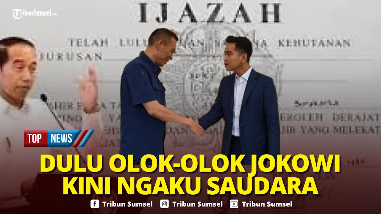 🔴Gaya Wapres Gibran Peluk Hangat Rismon yang Kini Akui Ijazah Jokowi Asli, Jadi Termul Dapat Hadiah?