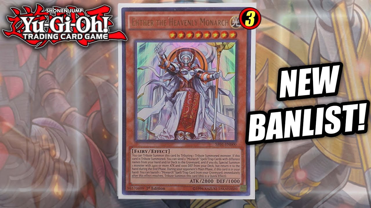 Yu-Gi-Oh! BEST! NEW DOMAIN MONARCH DECK PROFILE! ANTI-META LOCK! OCTOBER 2019 BANLIST! EHTHER AT 3!