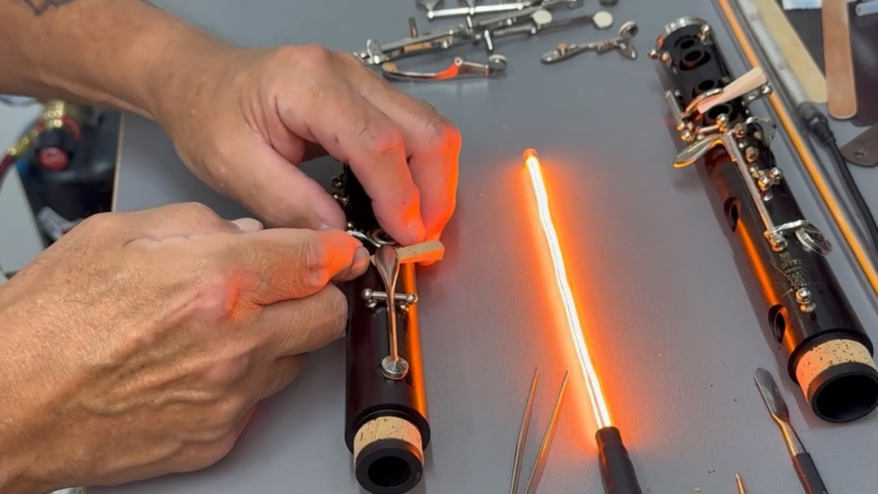 COMPLETE OVERHAUL Buffet Bb R-13 Clarinet (no talking)