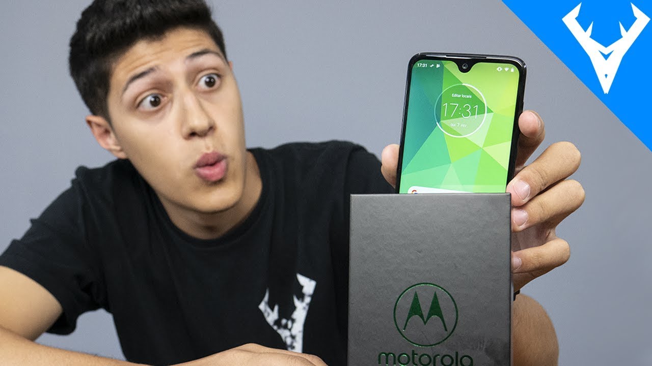 Chegou! MOTO G7 Plus O TOP e está COM NOTCH DE GOTA agora! #UNBOXING