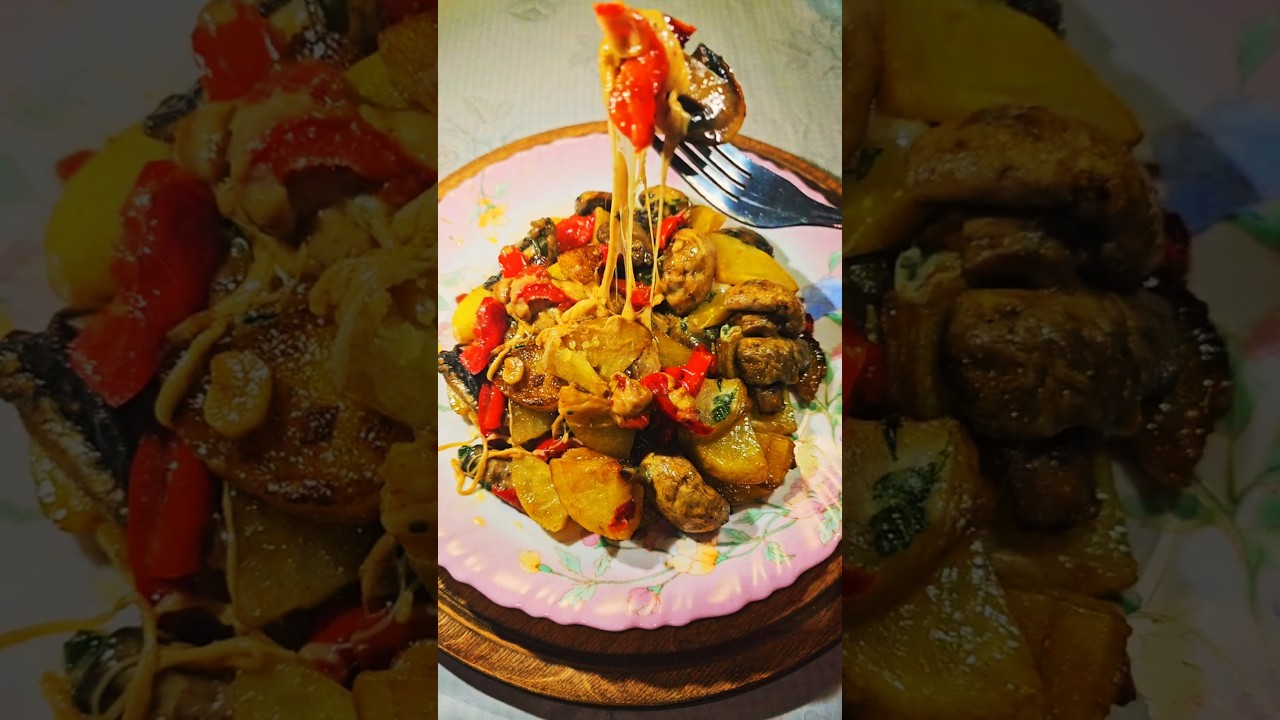 Potato & Mushroom, No meat 