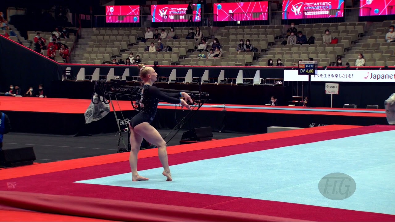 MOERZ Charlize (AUT) - 2021 Artistic Worlds, Kitakyushu (JPN) - Qualifications Floor Exercise