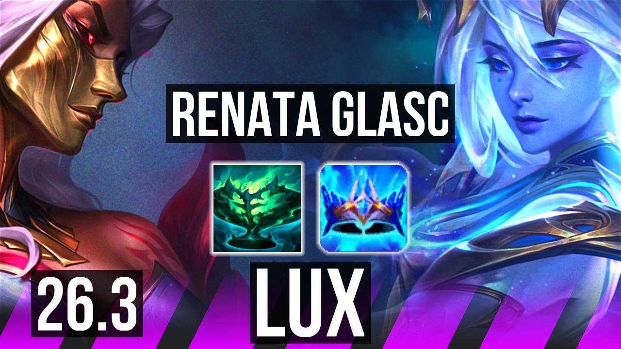 RENATA GLASC & Nilah vs LUX & Smolder (SUP) | EUW Master | 26.3