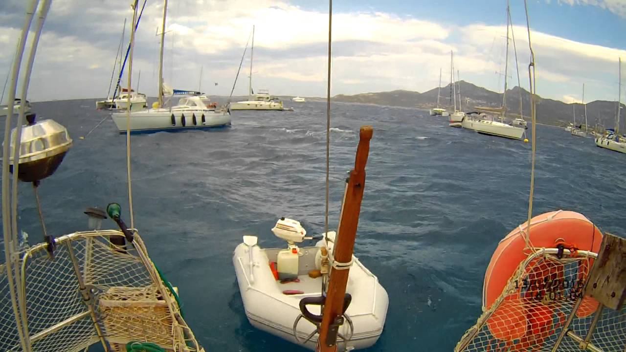 crociera Corsica 2016: vento forte a Calvì