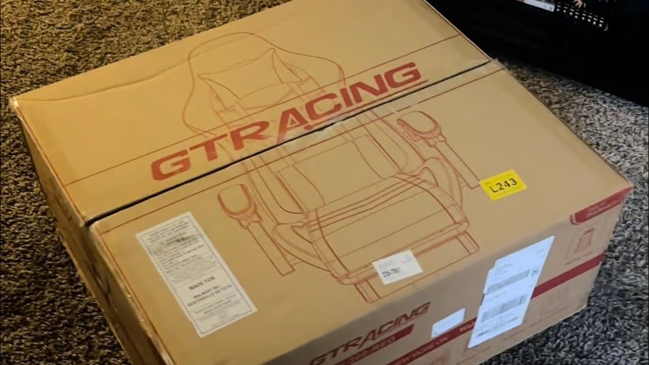 How To Assemble A GTRacing Gaming Chair!
