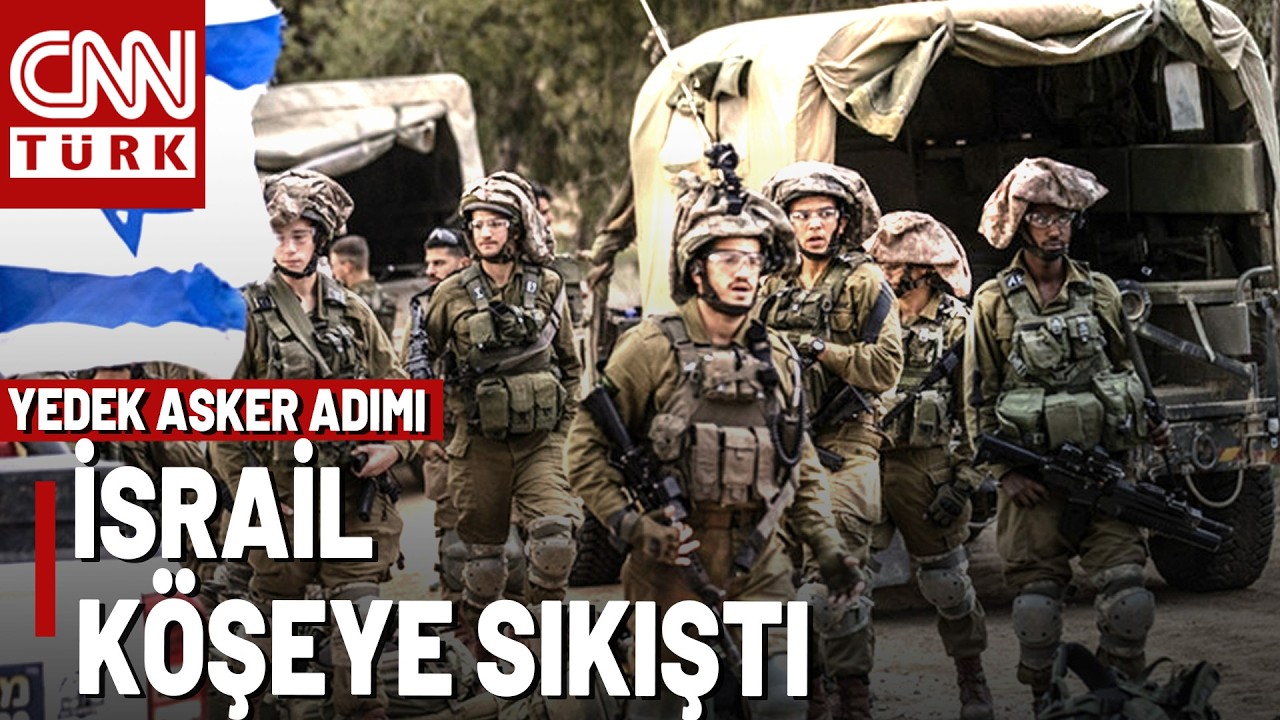 Kara Savaşı An Meselesi! İsrail'de Seferberlik Krizi Çıktı: 450 Bin Asker İstiyor!