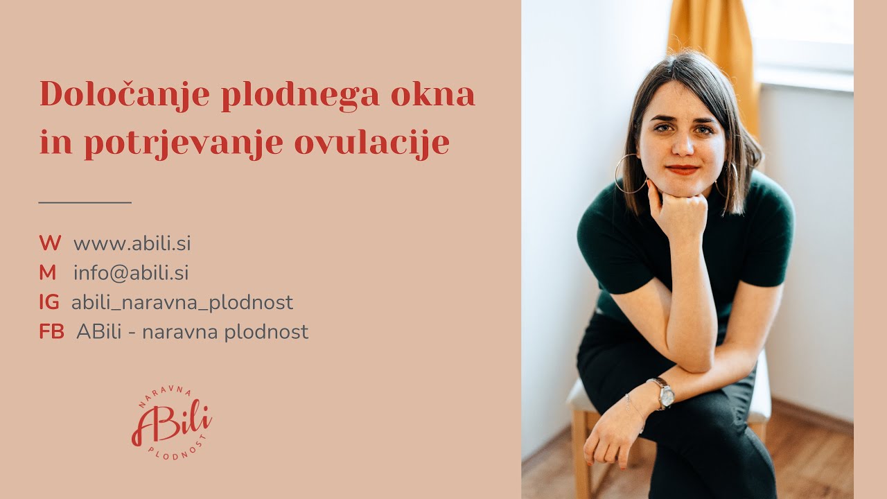 Določanje plodnega okna in potrjevanje ovulacije