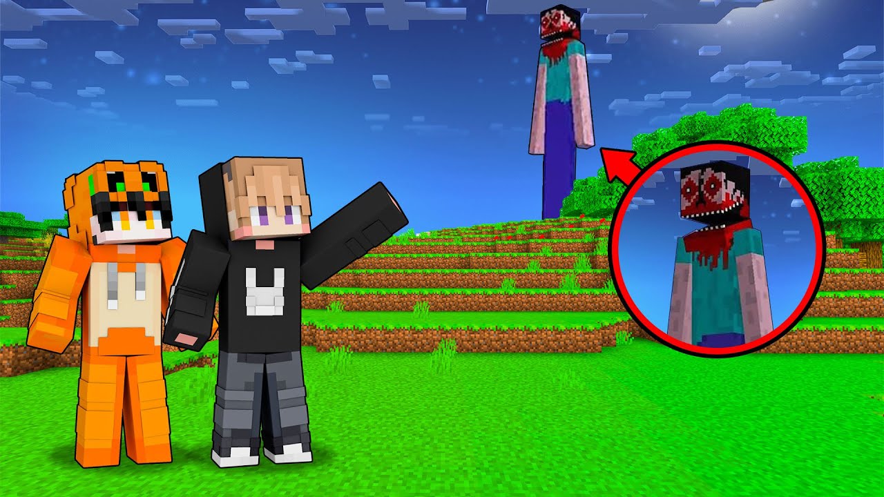 KITA MELIHAT PENAMPAKAN STEVE BERKAKI PANJANG DAN SERAM DI MINECRAFT!!