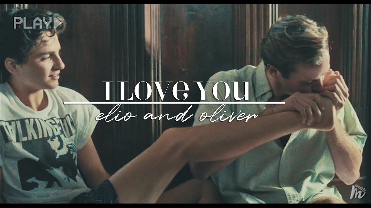 elio and oliver | i love you