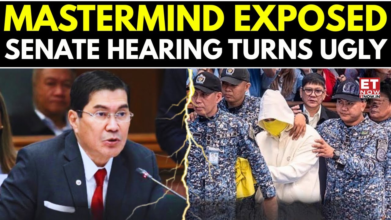 Philippines Senate LIVE: Secret Mastermind Exposed in Dramatic Turn | ET Now | Latest News