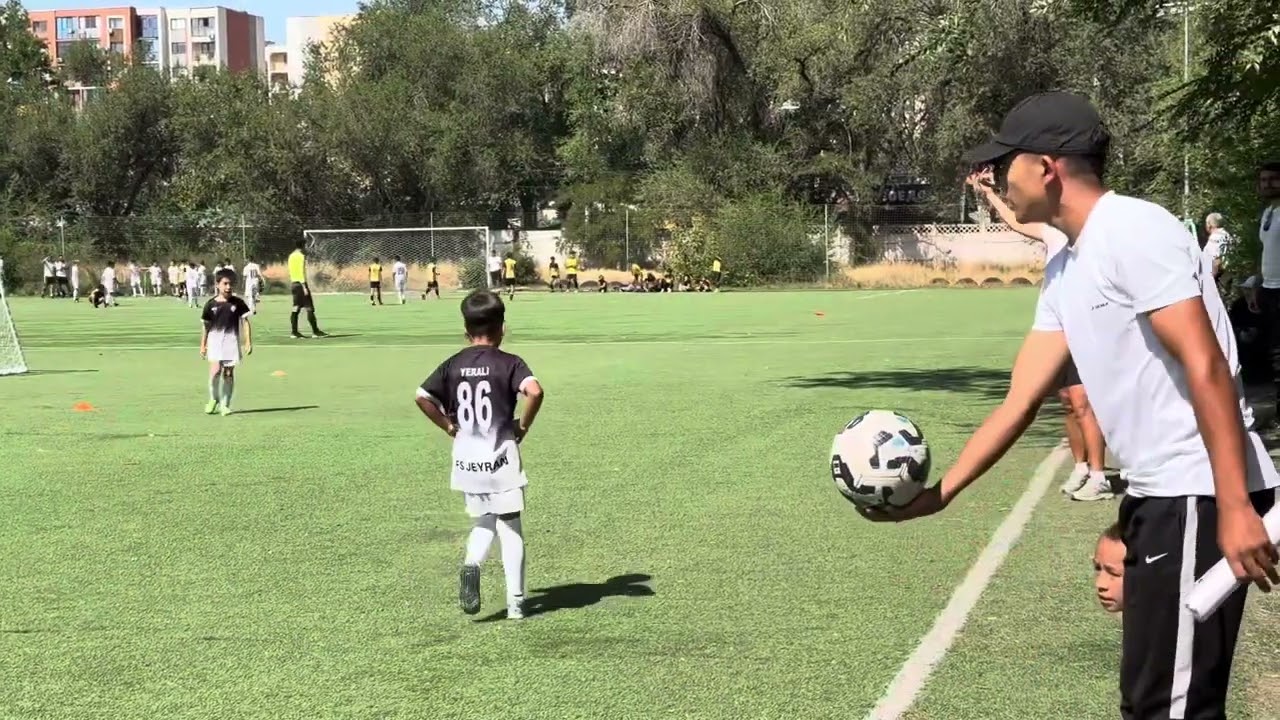 Подписывайся, ставь лайк 👍 Nomad Cup Jeyran 2017 - Parassat Kaskelen 2017 1 тайм