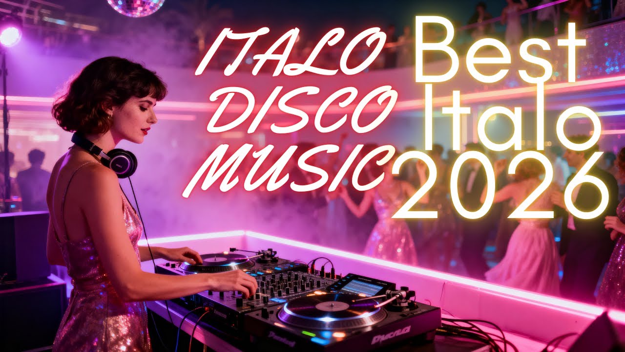 New Italo Disco 2026 – Nightfall Serenade Mix (Vol. 57) | Retro Euro Disco & 80s Dance
