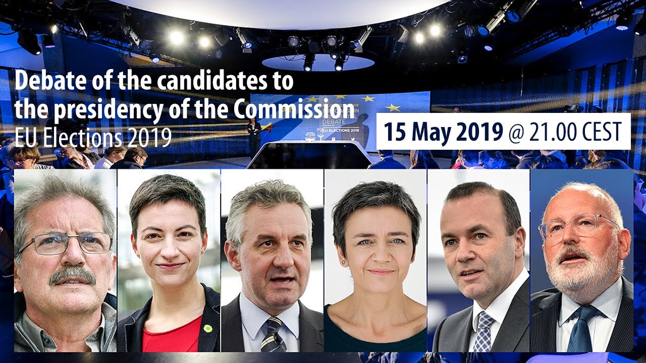 Debate of the candidates for the presidency of the Commission – EU Elections 2019