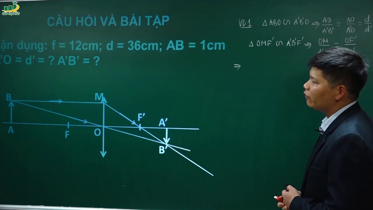 Vật Lí lớp 9- Thấu kính hội tụ. Ảnh của một vật tạo bởi thấu kính hội tụ | Thầy Trần Văn Huỳnh