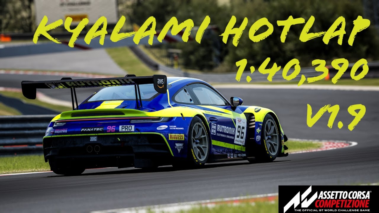 ACC Kyalami Hotlap // Porsche 911 GT3 R 992 // 1:40,390