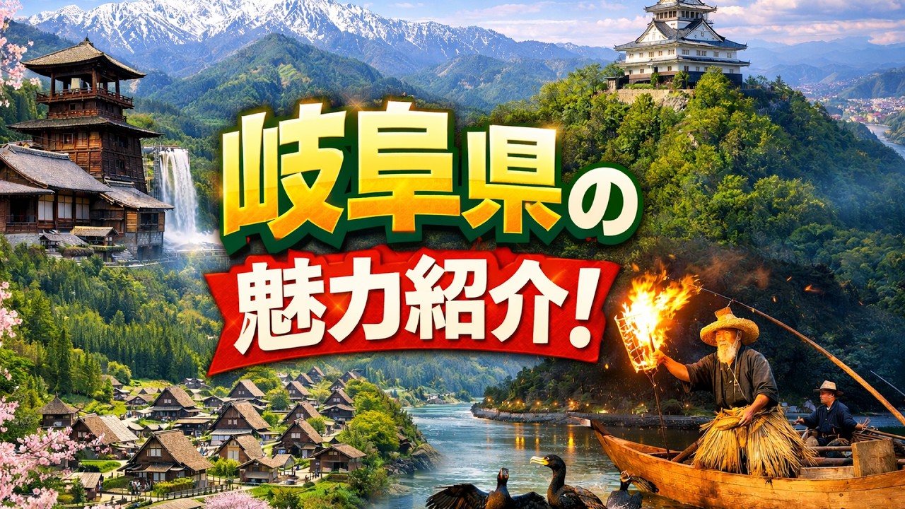 岐阜県の紹介。