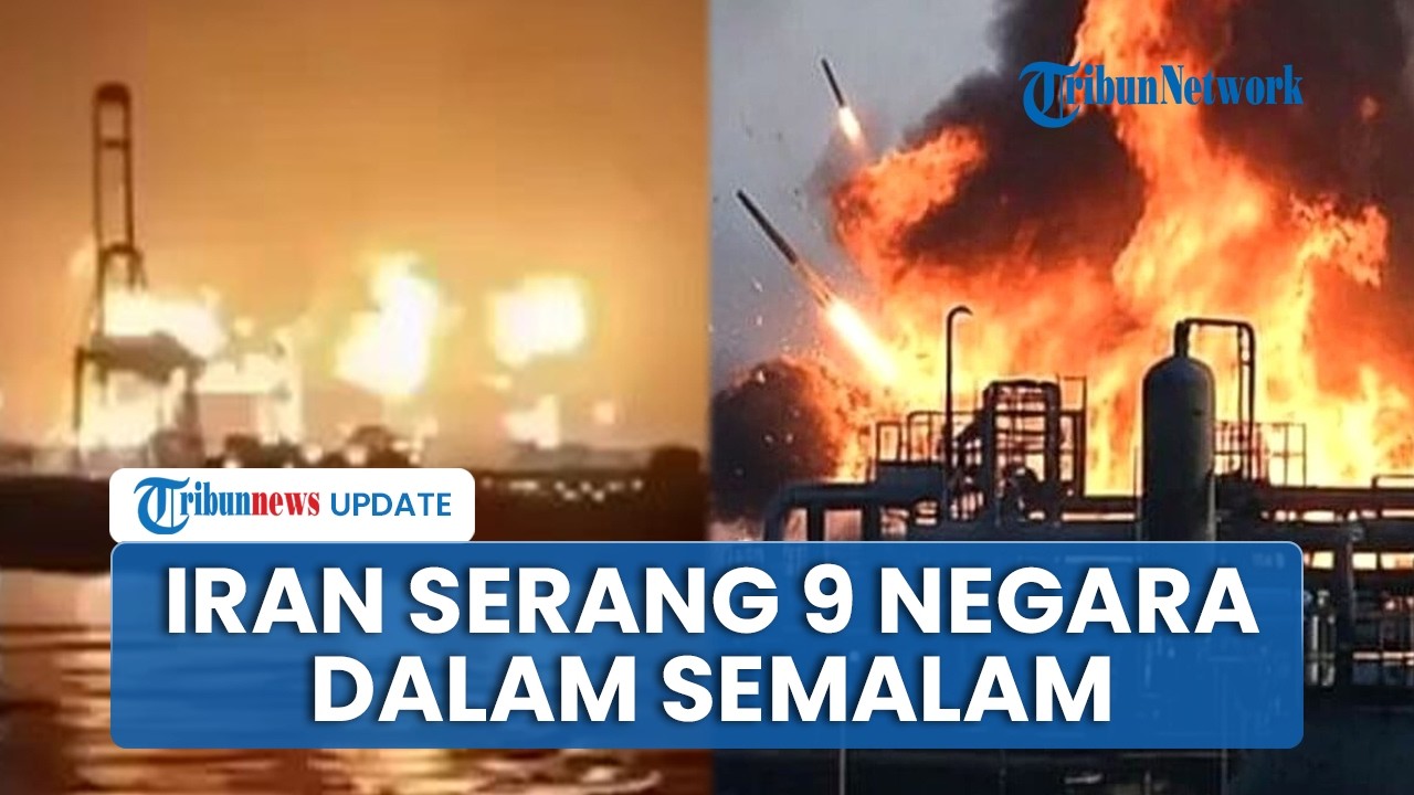 Pembalasan Iran seusai Ladang Gas Dibom Israel, IRGC Serang 9 Negara dalam Semalam, Qatar Membara