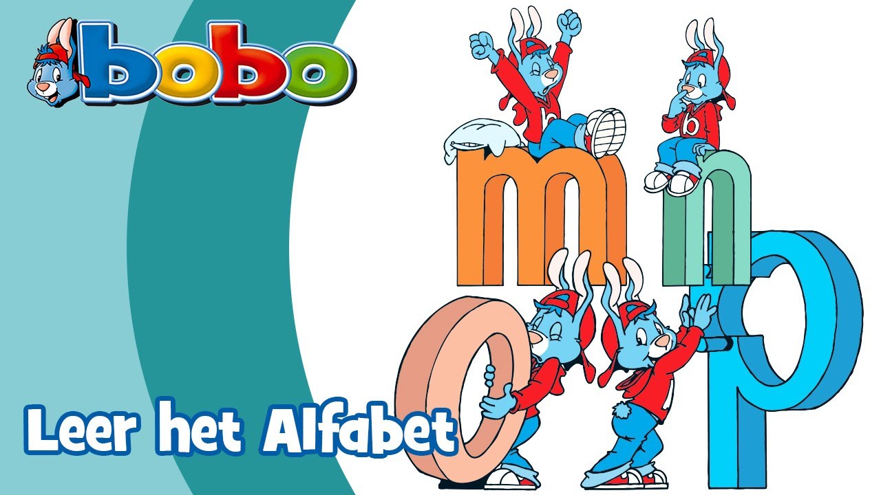 Leer het Alfabet met Bobo! 🔠 - Letters m, n, o en p 🥳 • Letters leren met Bobo