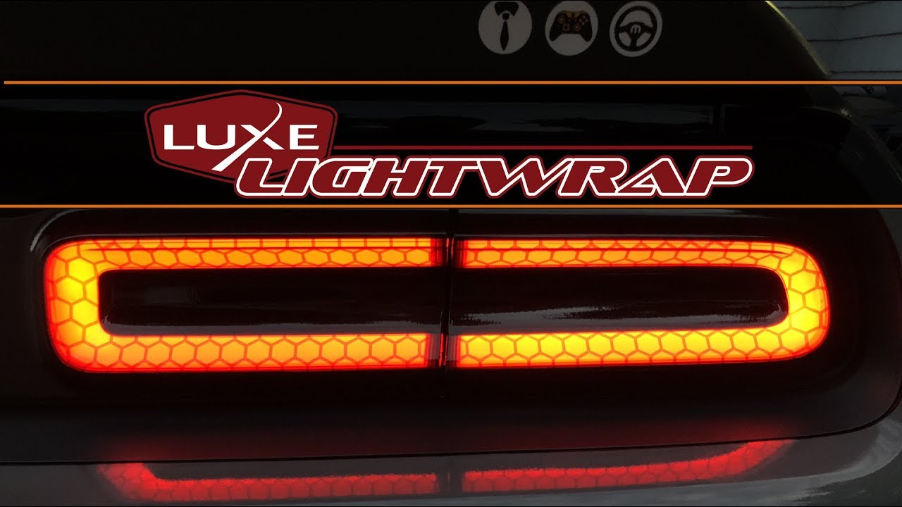 Установка Luxe Lightwrap FX Mid Honeycomb на мой Challenger