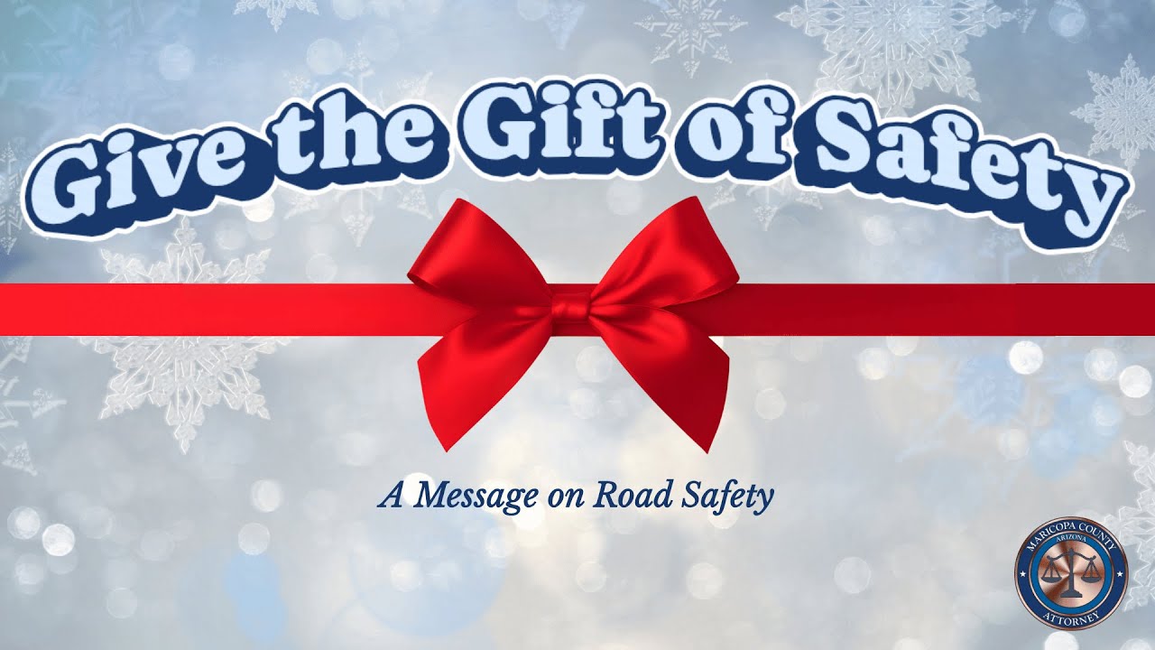 Give the Gift of Safety | Holiday Road Safety Message