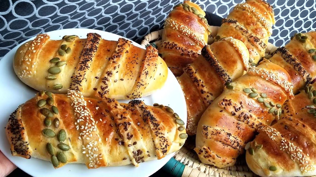 خبيزات معمرين بشكل جديد و مميز و بحشوة لذيييذة و بعجين قطني  من اروع مايكون👍