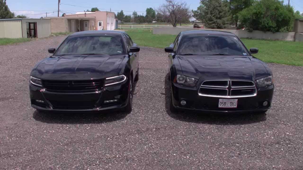 Real Comparison: 2015 Dodge Charger SXT Plus V6 v. 2013 R/T MAX HEMI