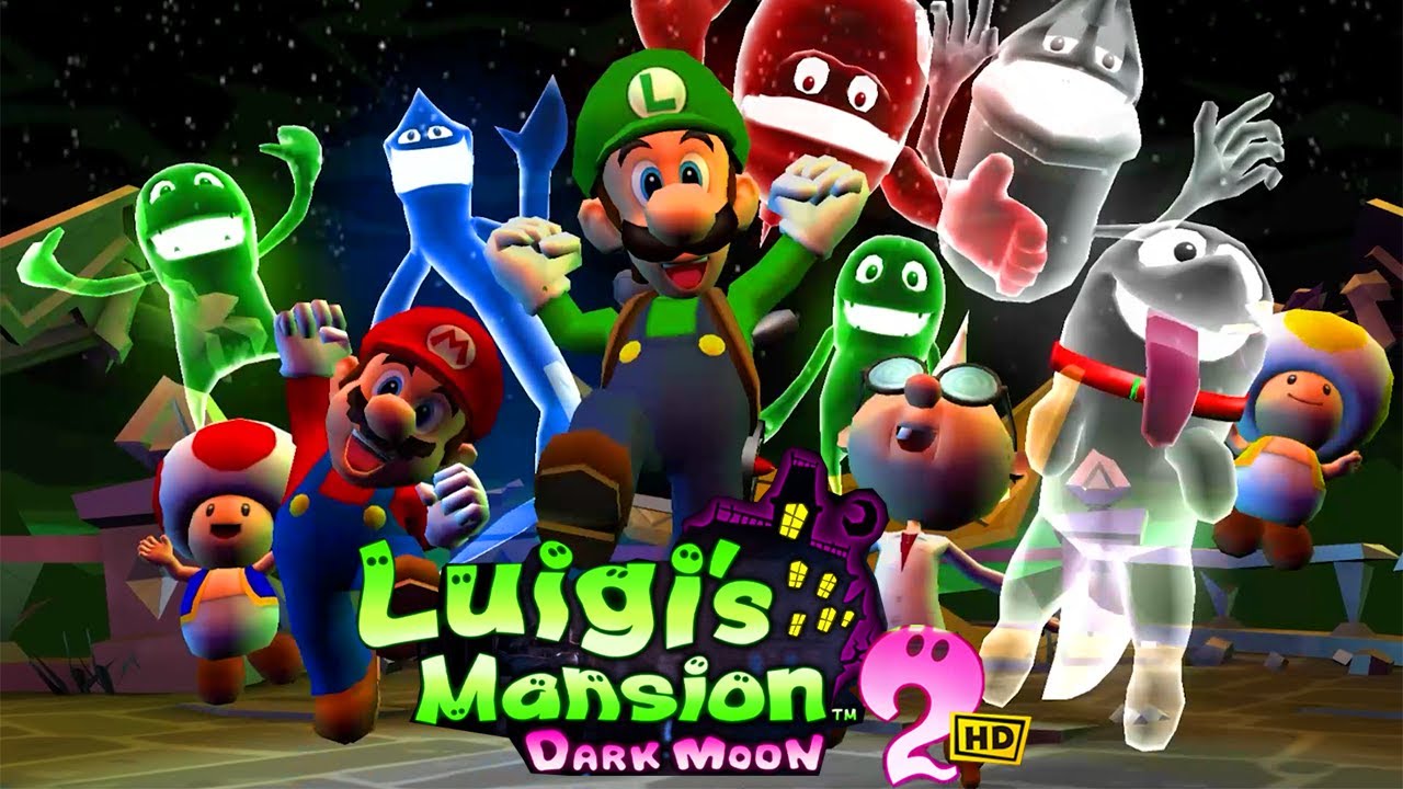 Luigi's Mansion 2 - Dark Moon HD - All Rescued Friends