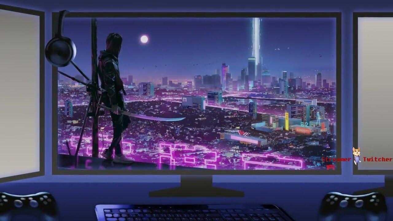 Blue Setup | Premium Animated Stream Overlays | Twitch Package | Twitch Stinger Transtition